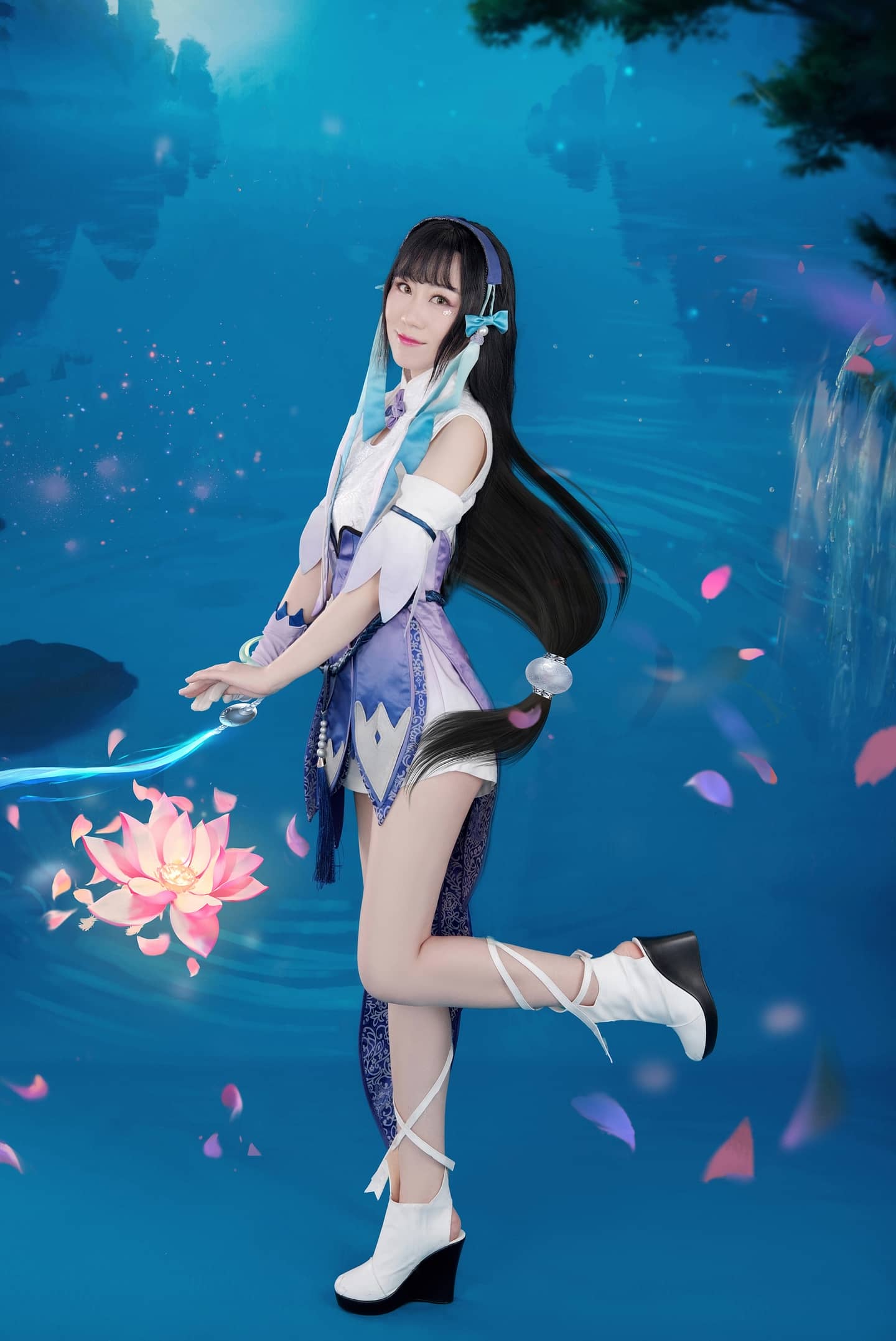 花见西施cosplay-萌图百科