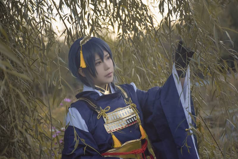 刀剑乱舞三日月宗近cosplay-萌图百科
