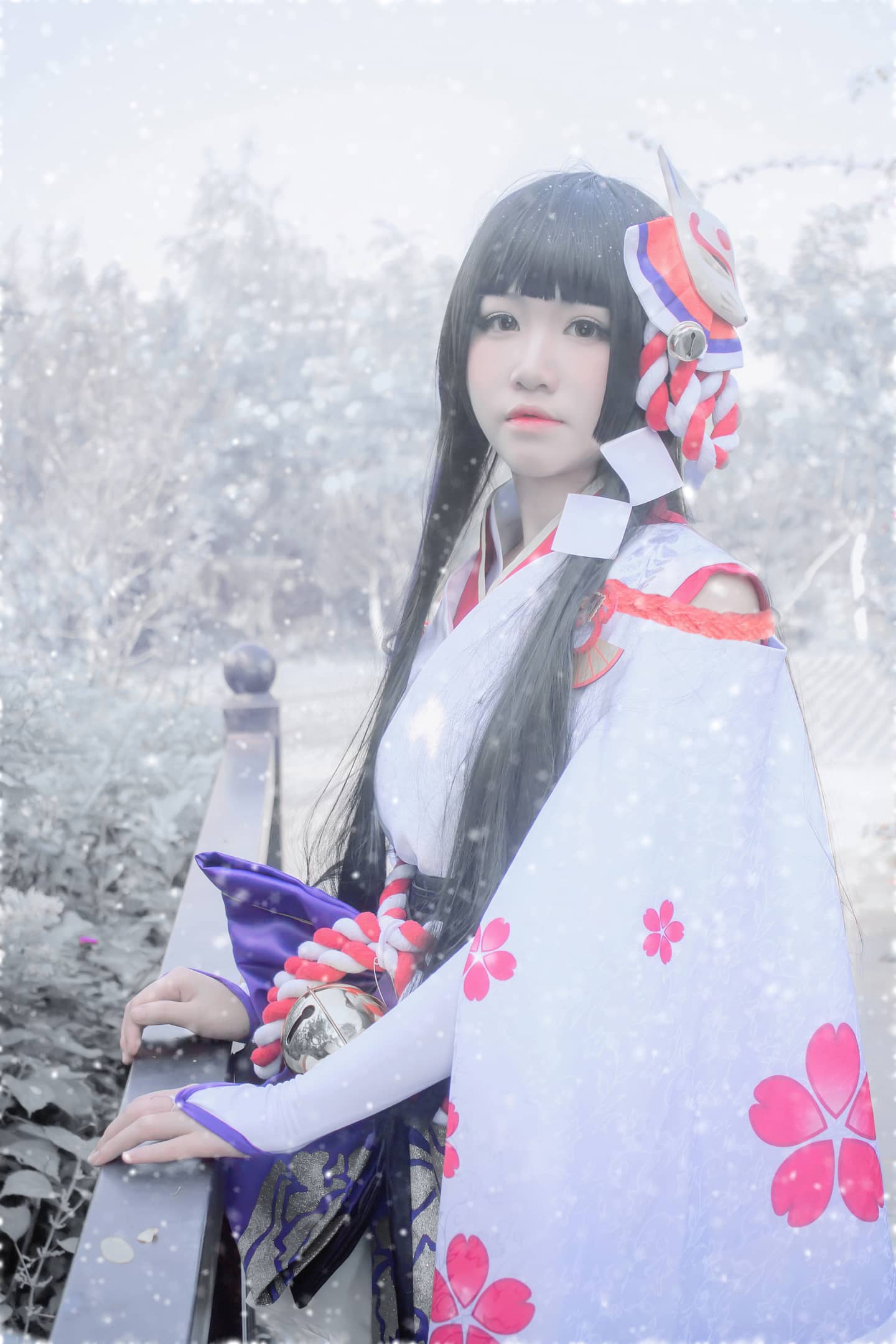 TYA事务所 – 网易阴阳师-雪女-月见之樱cosplay-萌图百科