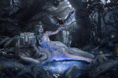 魔兽世界  泰兰德cosplay-萌图百科