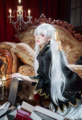 《碧蓝航线》贝尔法斯特 倾城之华扇cosplay-萌图百科