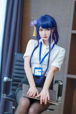 《原神》雷电将军cosplay-萌图百科
