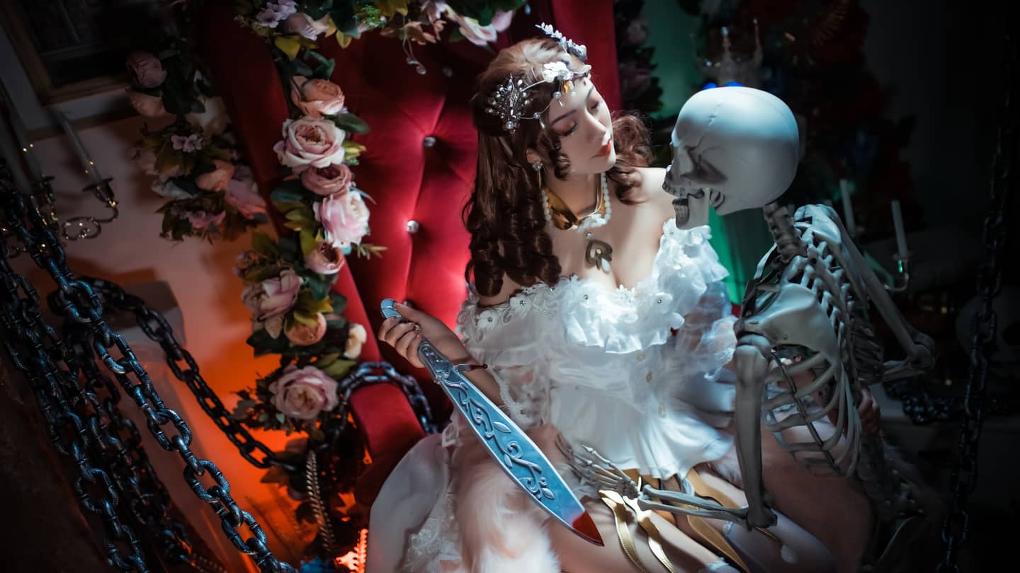 《第五人格》红夫人贝拉夫人cosplay-萌图百科