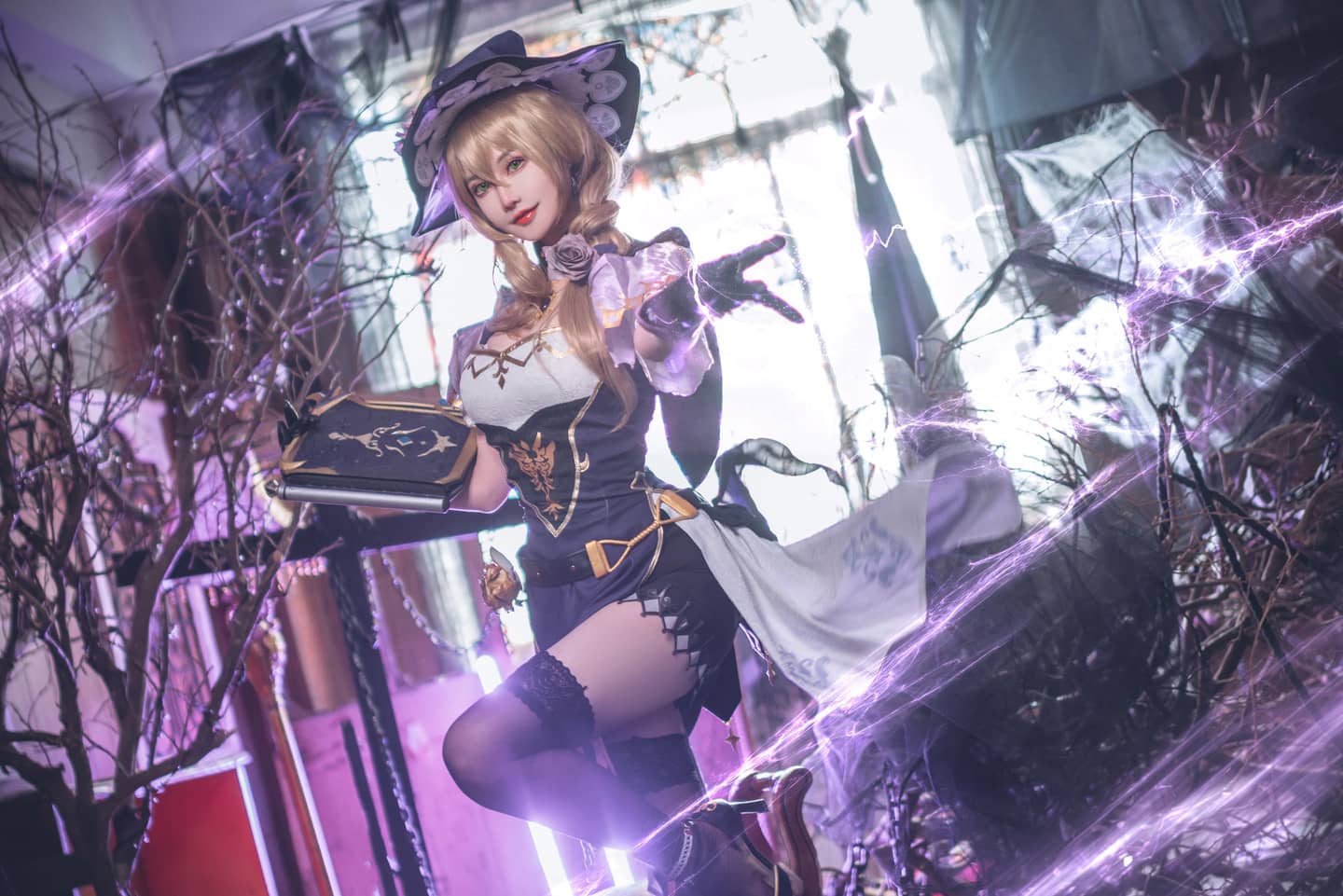 原神 丽莎cosplay-萌图百科