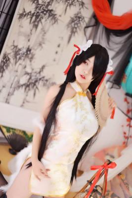 约会大作战 时崎狂三旗袍cosplay-萌图百科
