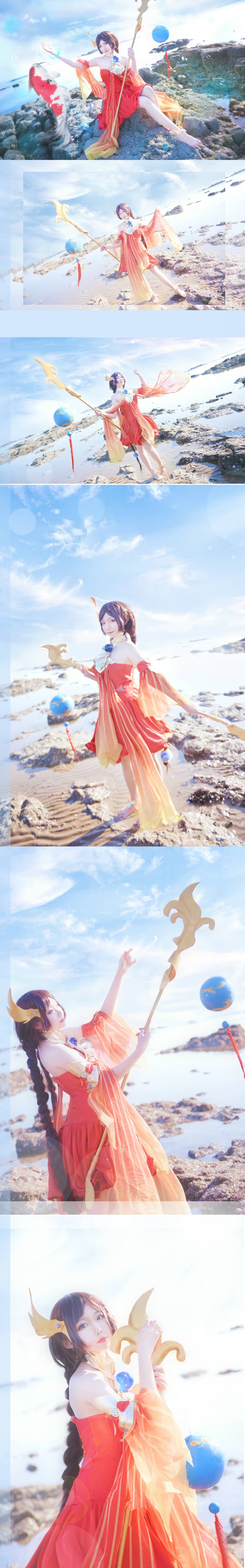 守望着天空 大海 和你的回忆 大乔cosplay-萌图百科