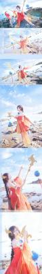 守望着天空 大海 和你的回忆 大乔cosplay-萌图百科
