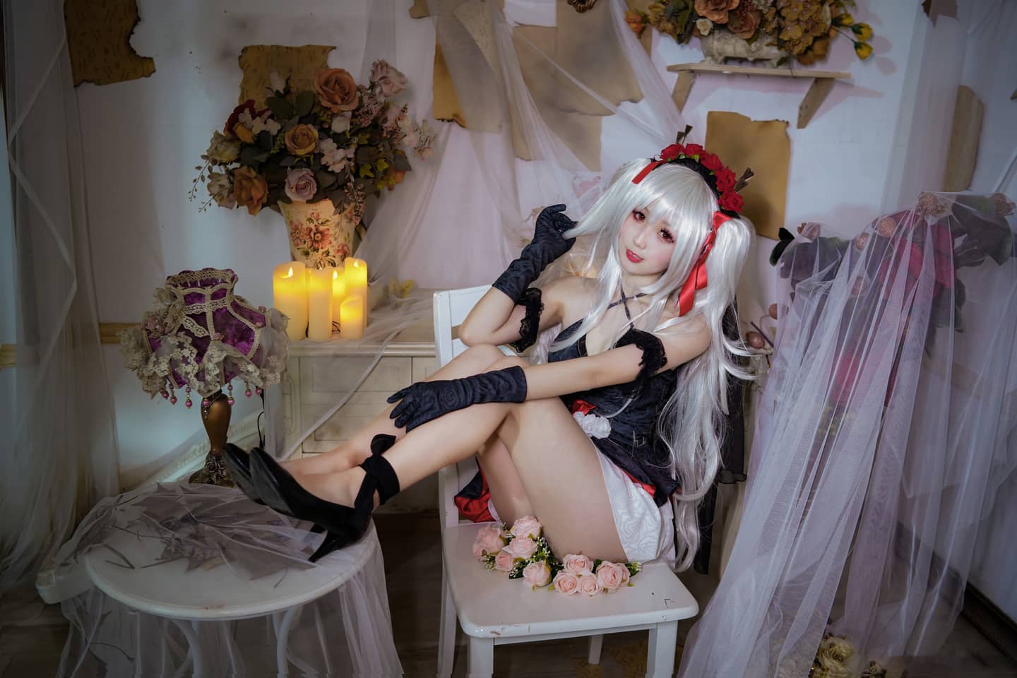 碧蓝航线 吸血鬼cosplay-萌图百科