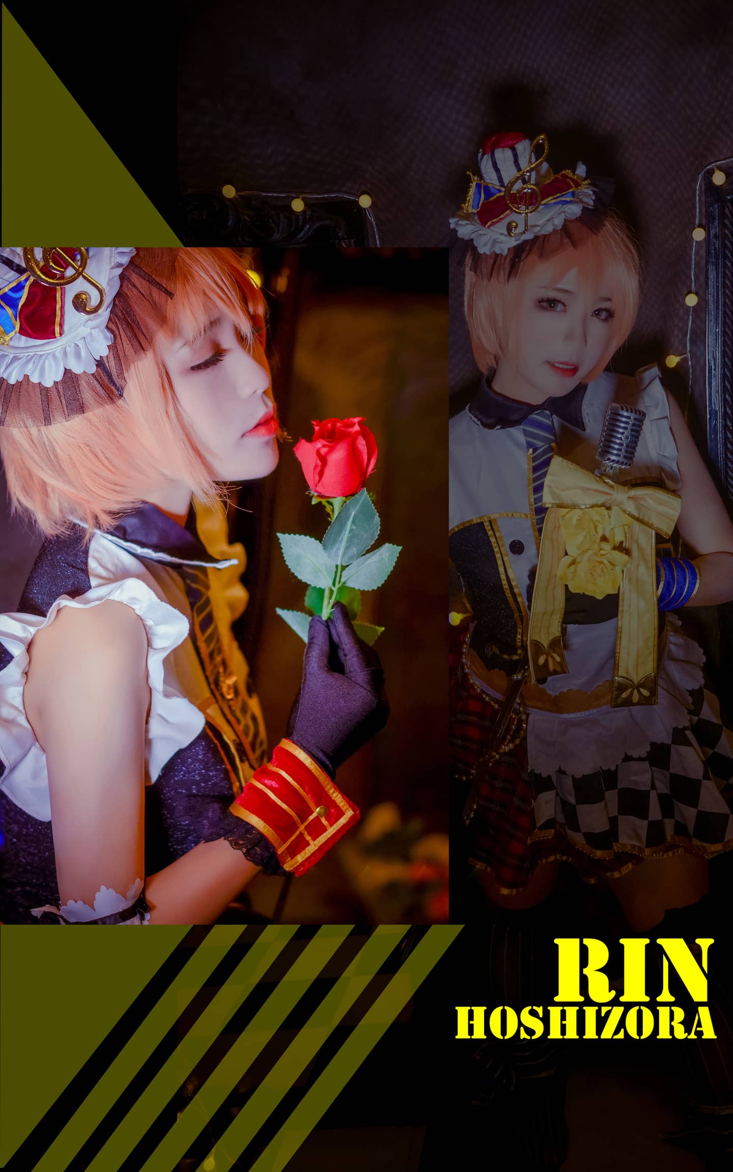 星空凛 女仆觉醒cosplay-萌图百科