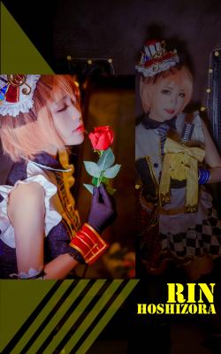 星空凛 女仆觉醒cosplay-萌图百科