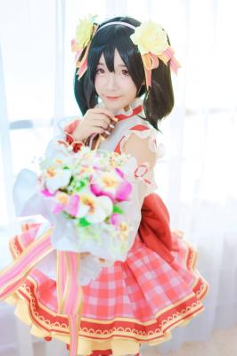 Lovelive!矢泽妮可花束觉醒Cosplay-萌图百科