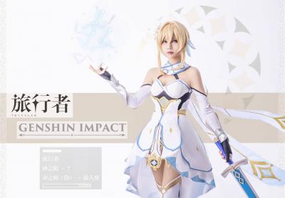 原神.旅行者-荧cosplay-萌图百科