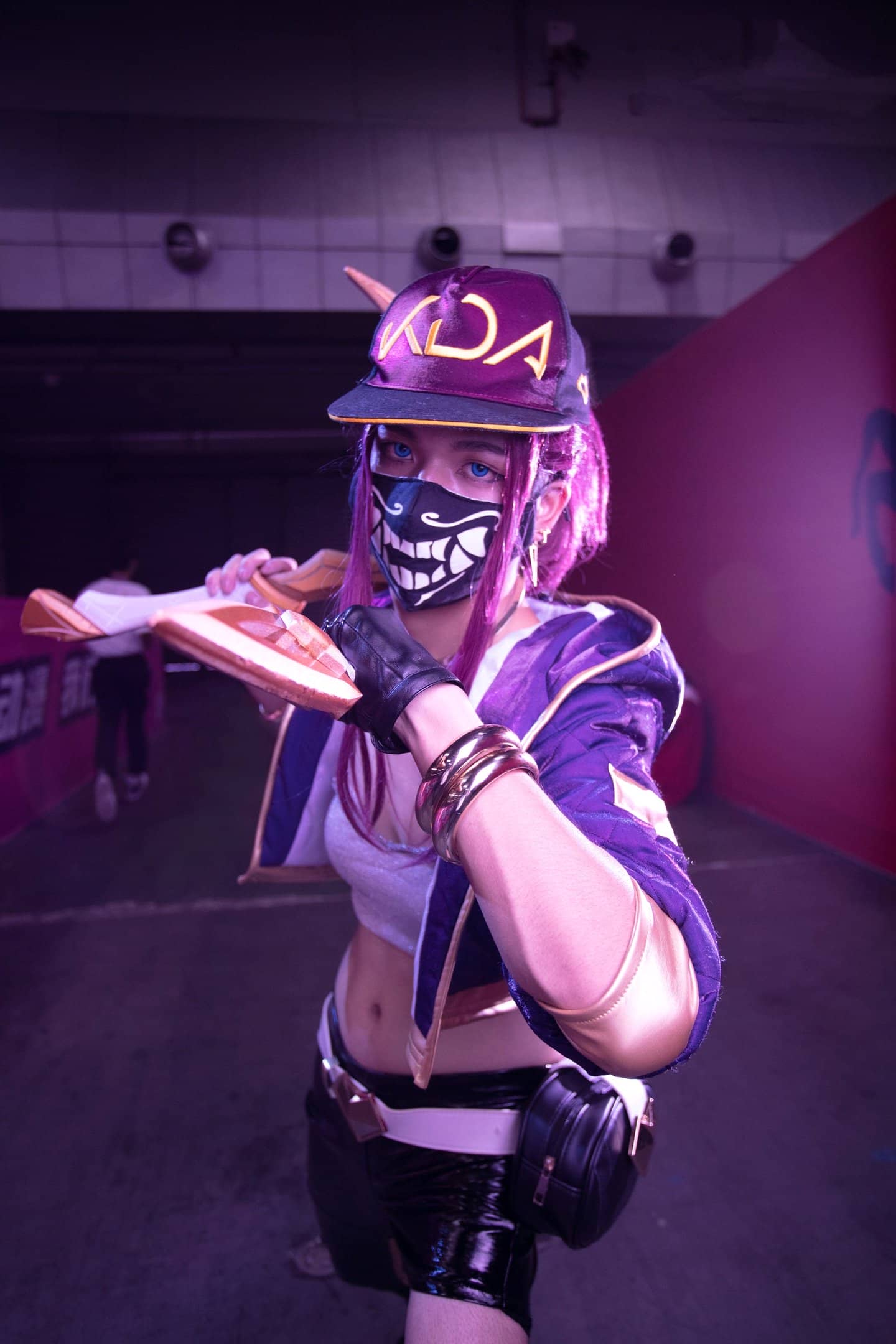 英雄联盟kda阿卡丽cosplay-萌图百科