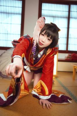 阴阳师神乐cosplay，最喜欢的神乐妹子-萌图百科