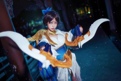 《王者荣耀》虞姬云霓雀翎cosplay-萌图百科