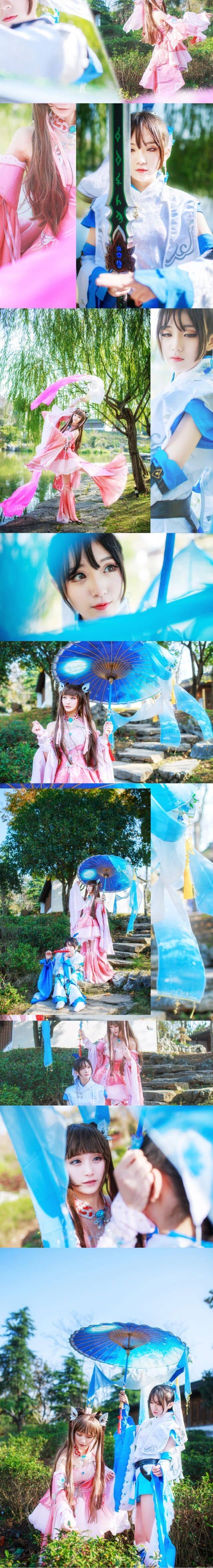 剑侠情缘三七秀纯阳。cosplay-萌图百科