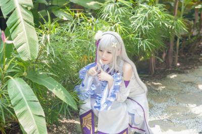 Re:从零开始的异世界生活 艾米丽娅 cosplay-萌图百科