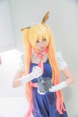 托尔sama cosplay，最喜欢小林啦！-萌图百科