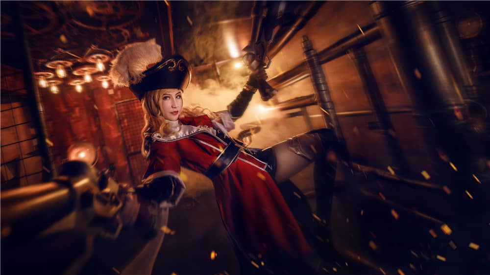 王者荣耀加勒比海盗虞姬cosplay-萌图百科