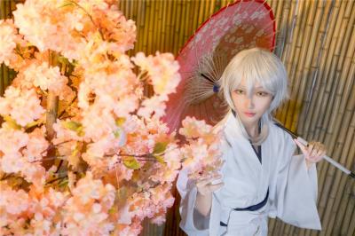 刀剑乱舞――鹤丸国永cosplay-萌图百科