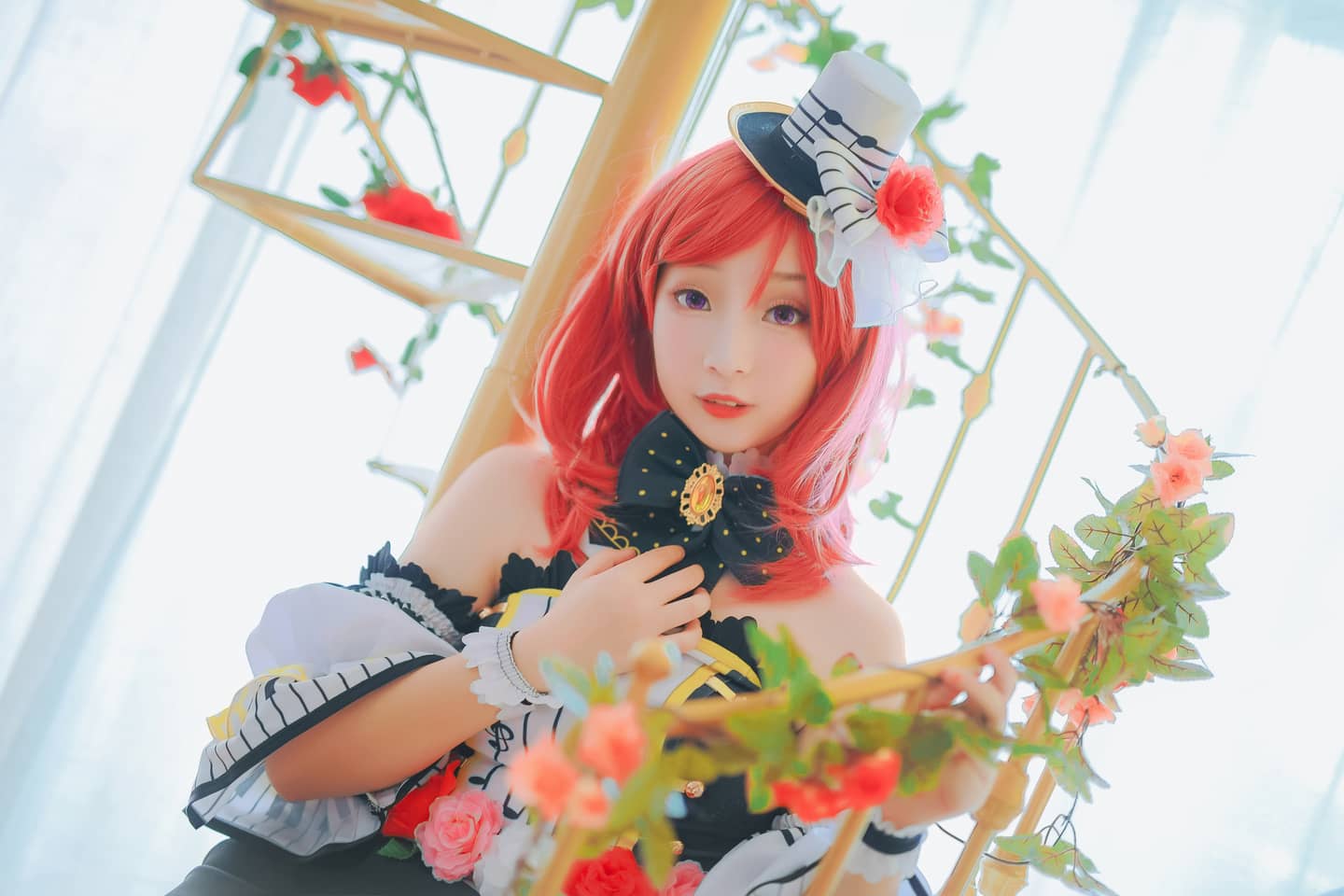 西木野真姬乐器觉醒cosplay-萌图百科