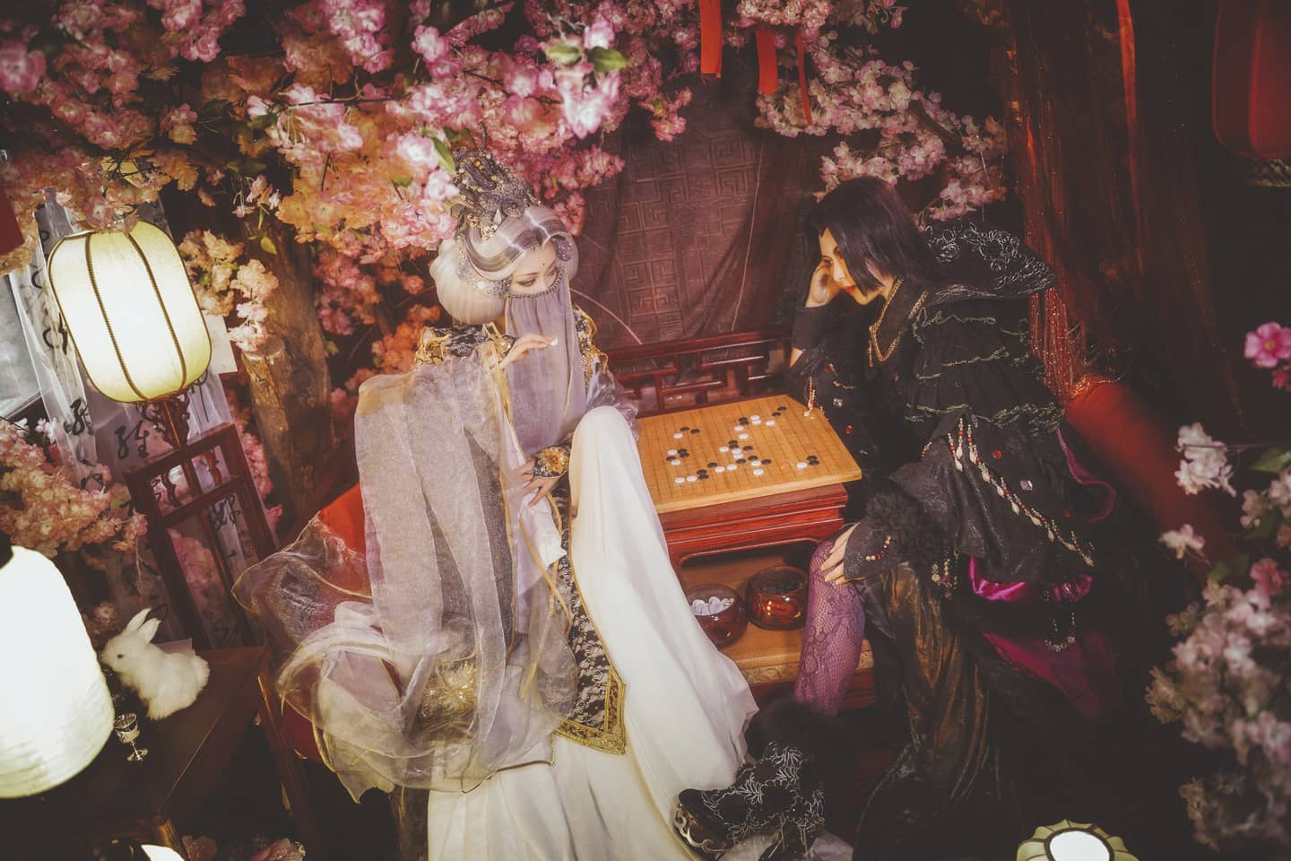 金光布袋戏 凰后X长琴无焰 Cosplay-萌图百科