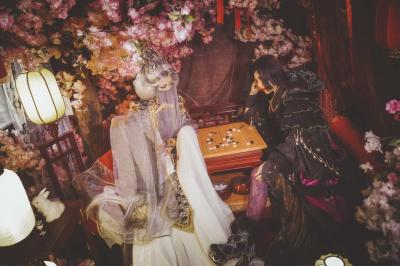 金光布袋戏 凰后X长琴无焰 Cosplay-萌图百科