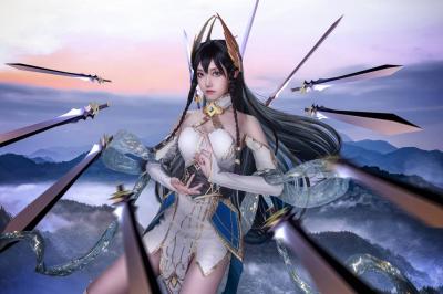 《英雄联盟》刀妹 玉剑传说 cosplay-萌图百科