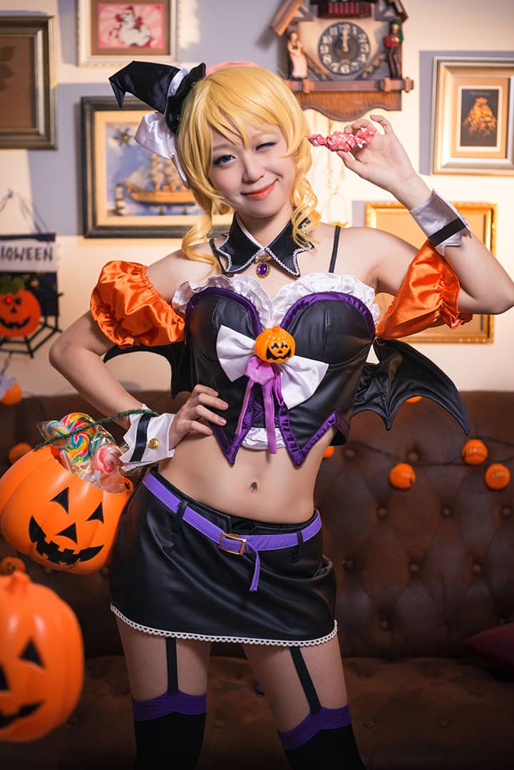 Lovelive！洵濑绘里 万圣节.ver-萌图百科