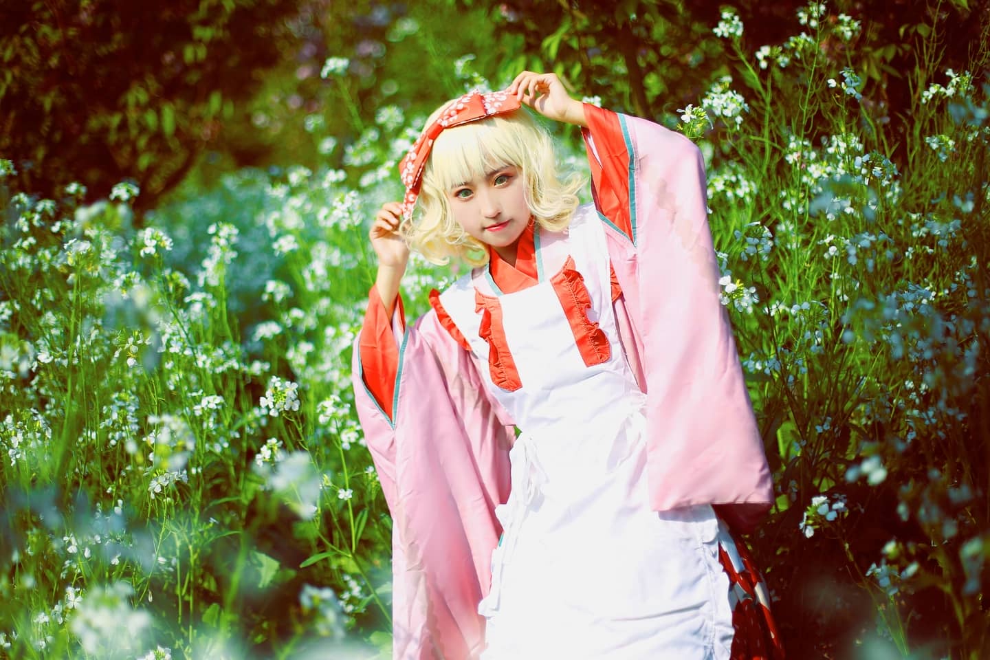 蔷薇少女雏莓大正和服Cosplay-萌图百科