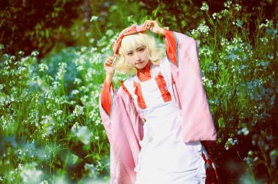 蔷薇少女雏莓大正和服Cosplay-萌图百科