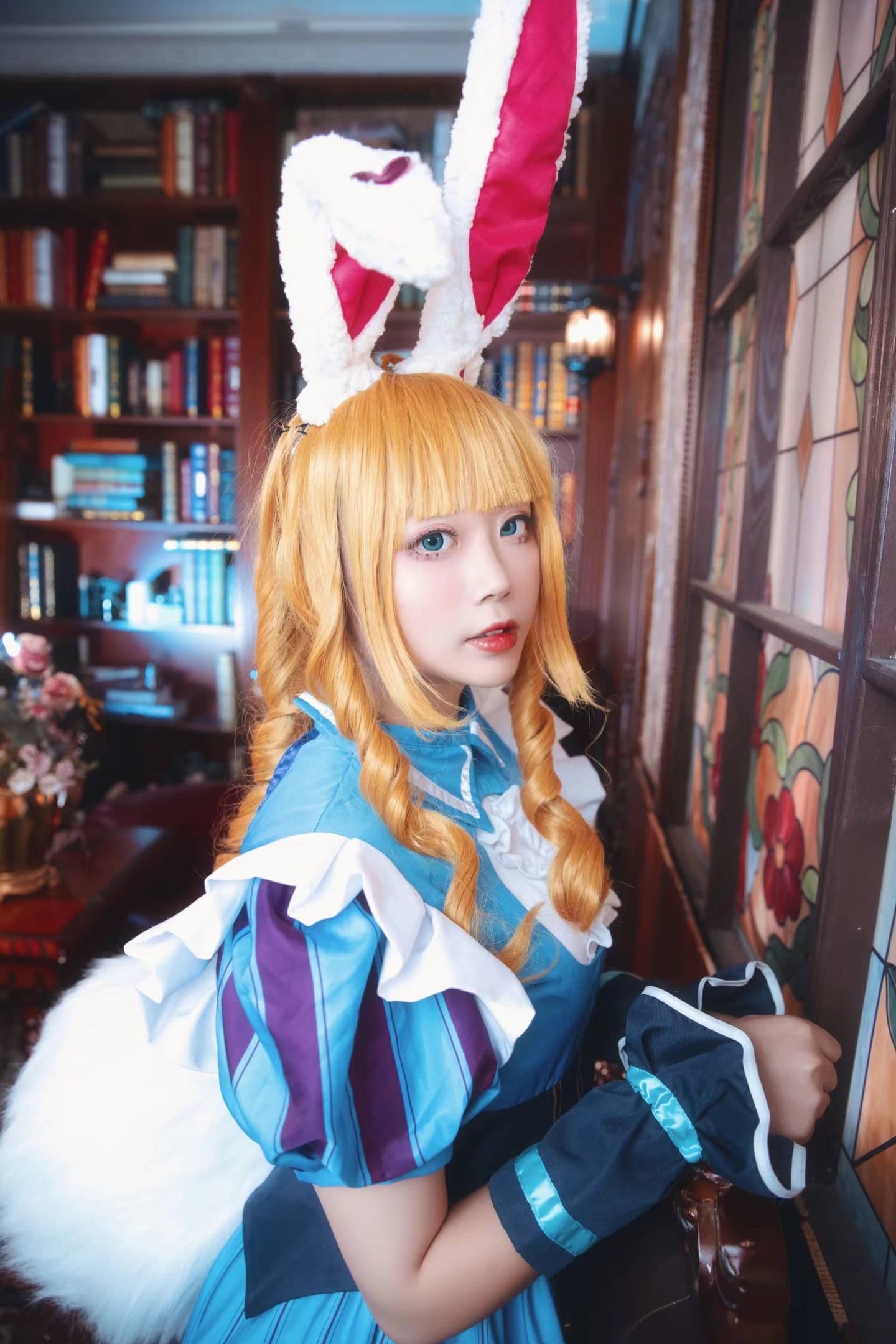 王者荣耀妲己爱丽丝cosplay-萌图百科