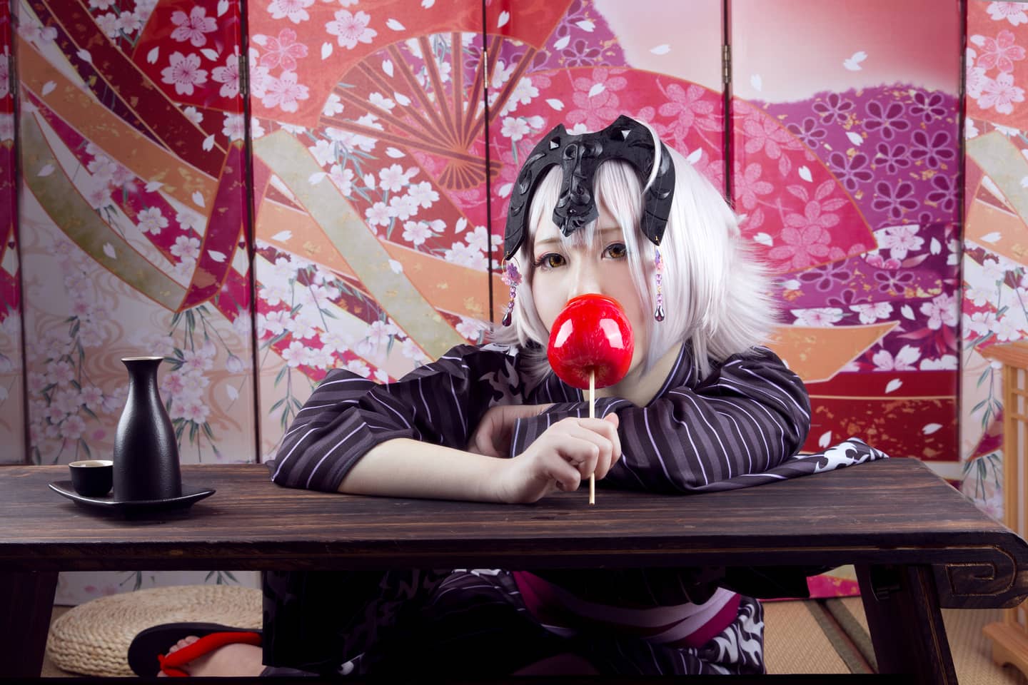 FATE黑贞德cosplay-萌图百科