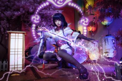 《原神》雷电将军cosplay-萌图百科