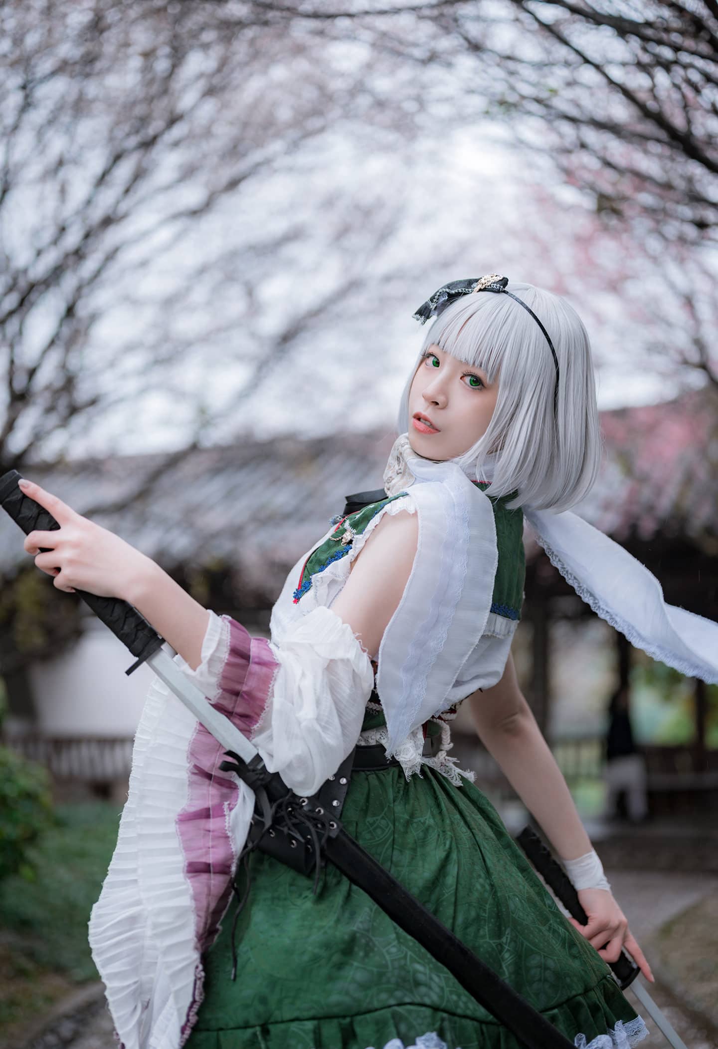《东方project》魂魄妖梦cosplay-萌图百科