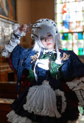 《东方Project》十六夜咲夜cosplay-萌图百科
