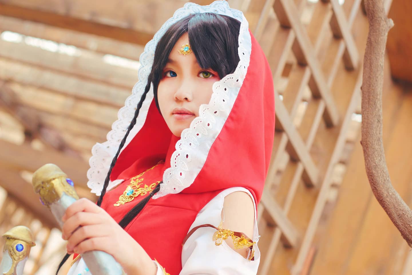 破军喵萝cosplay喵~看我缴械了你٩(•̤̀ᵕ•̤́๑)-萌图百科
