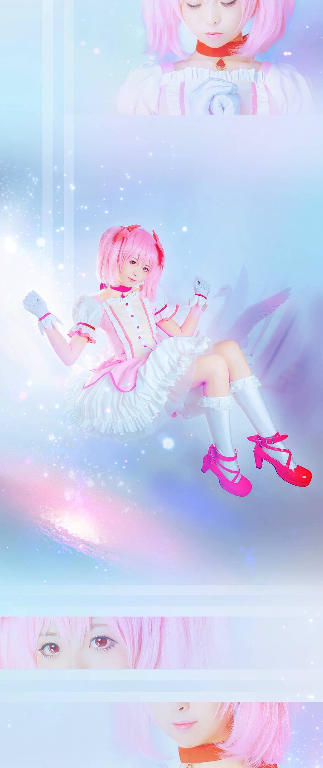 鹿目圆香Cosplay 马猴烧酒圆神来啦～-萌图百科