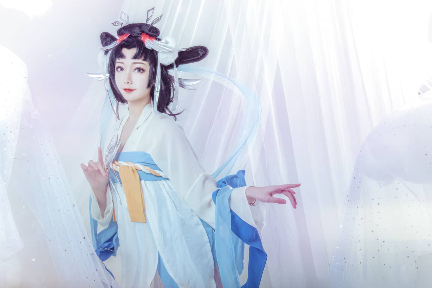 《王者荣耀》嫦娥如梦令cosplay-萌图百科