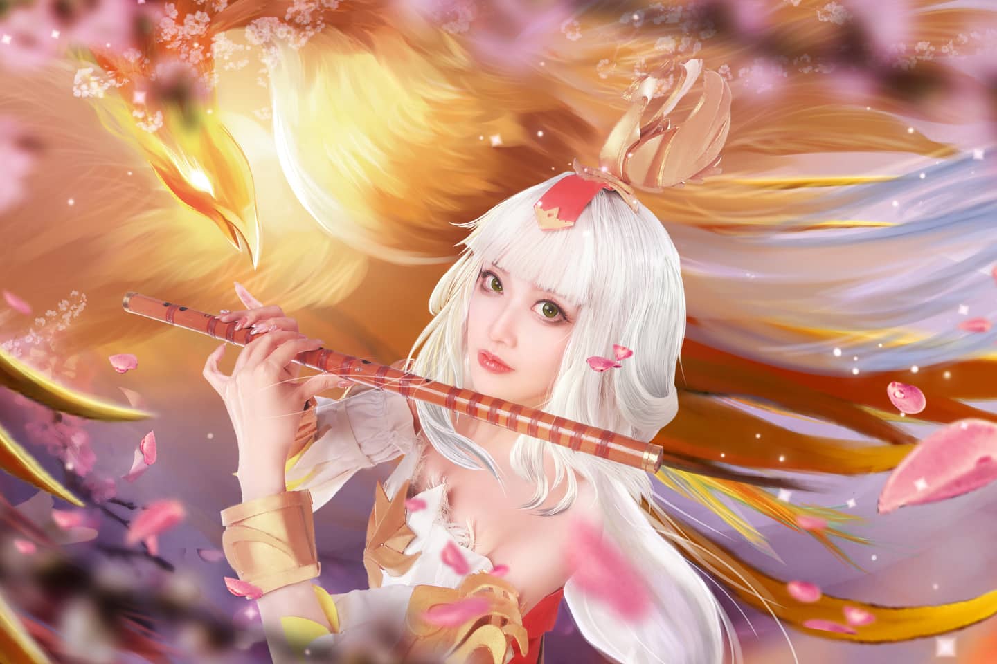 王者荣耀王昭君凤凰于飞cosplay-萌图百科