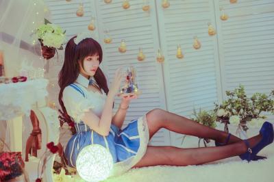 路人女主的养成方法 霞之丘诗羽女仆cosplay-萌图百科