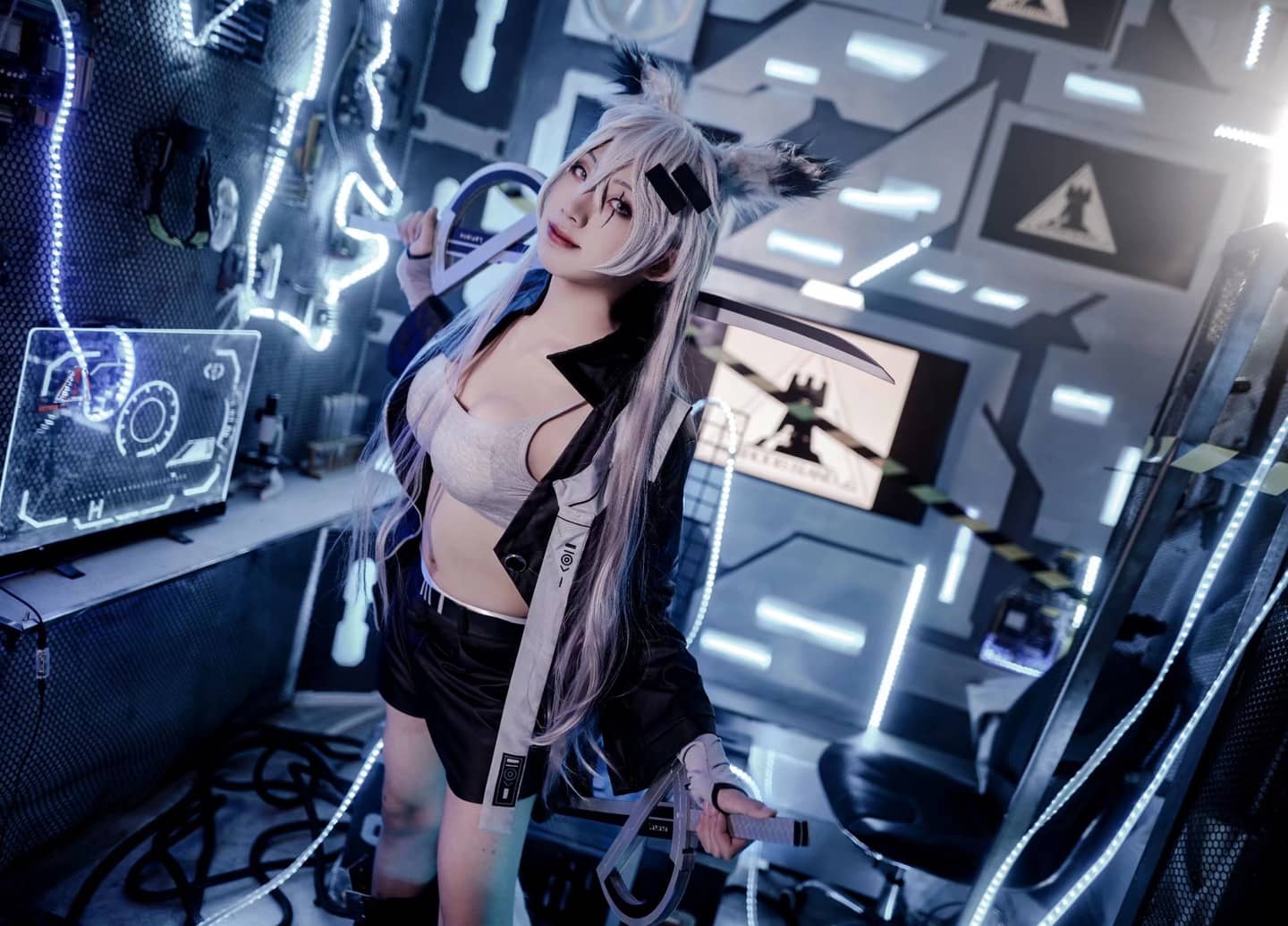 明日方舟 拉普兰德cosplay-萌图百科