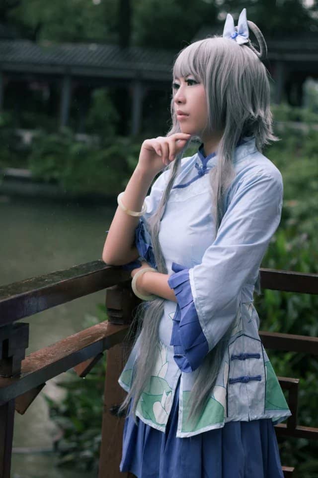 VOCALOID3洛天依cosplay-萌图百科