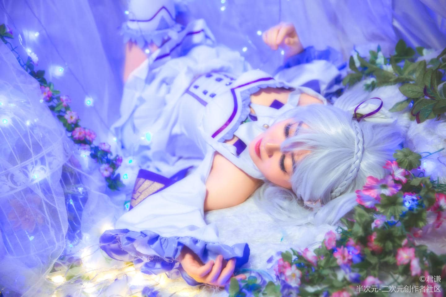 RE从零开始的异世界生活  艾米莉亚cosplay-萌图百科