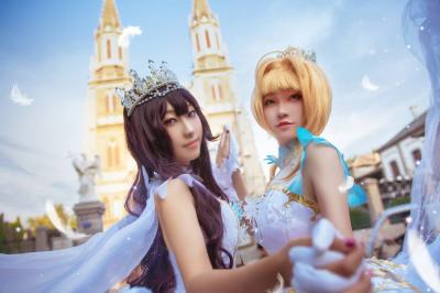 魔卡少女樱冰雪公主COSPLAY-萌图百科