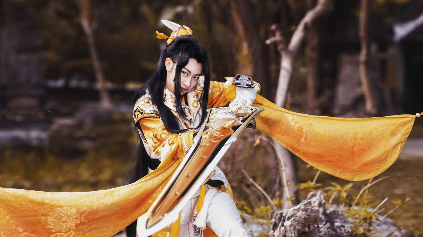 剑网三 藏剑帅哥成女cosplay-萌图百科