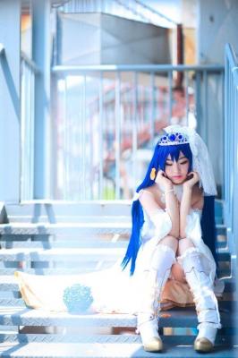 《love live！》园田海未婚纱觉醒/花嫁-萌图百科