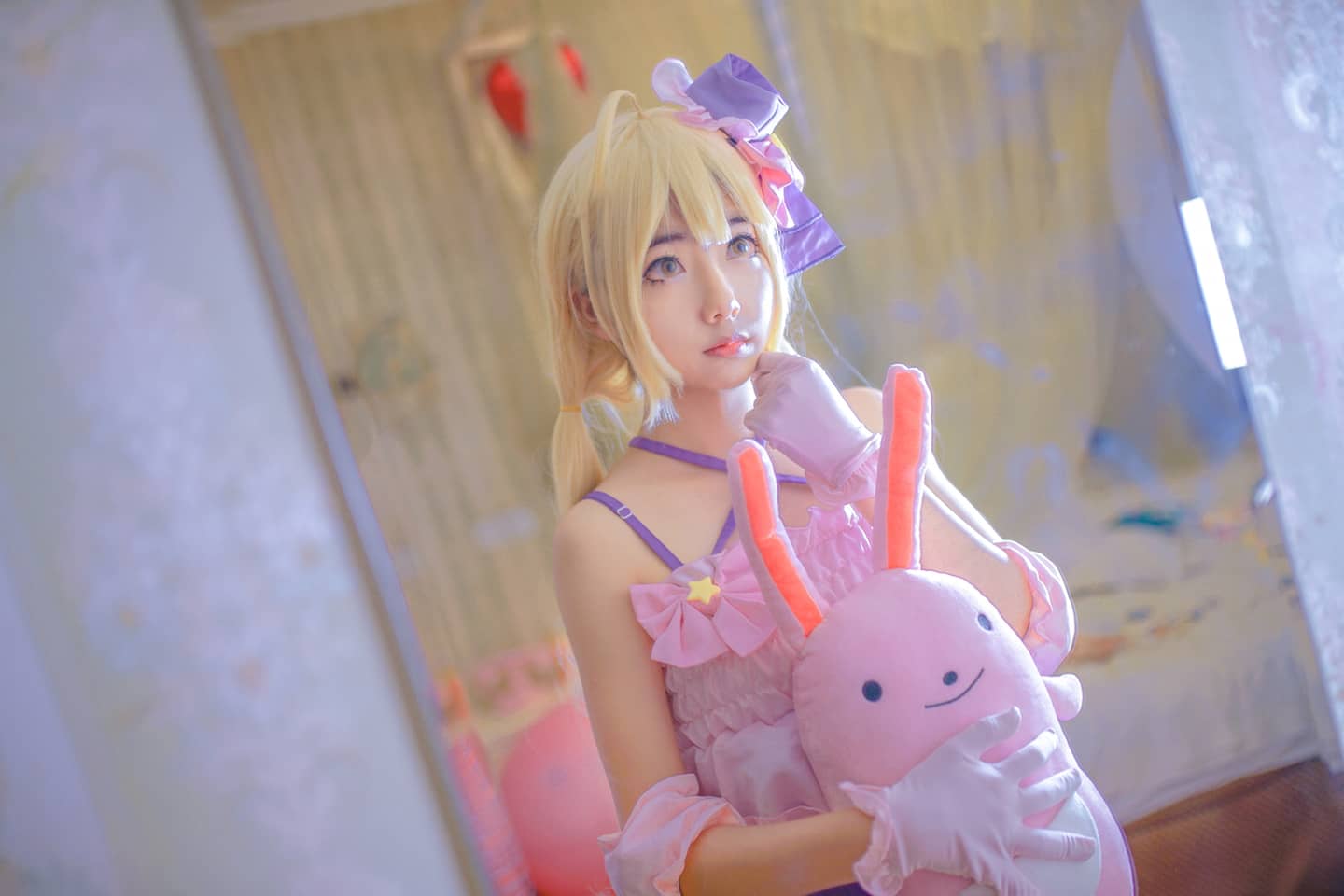 双叶杏cosplay 懒懒懒！工作你就输了-萌图百科