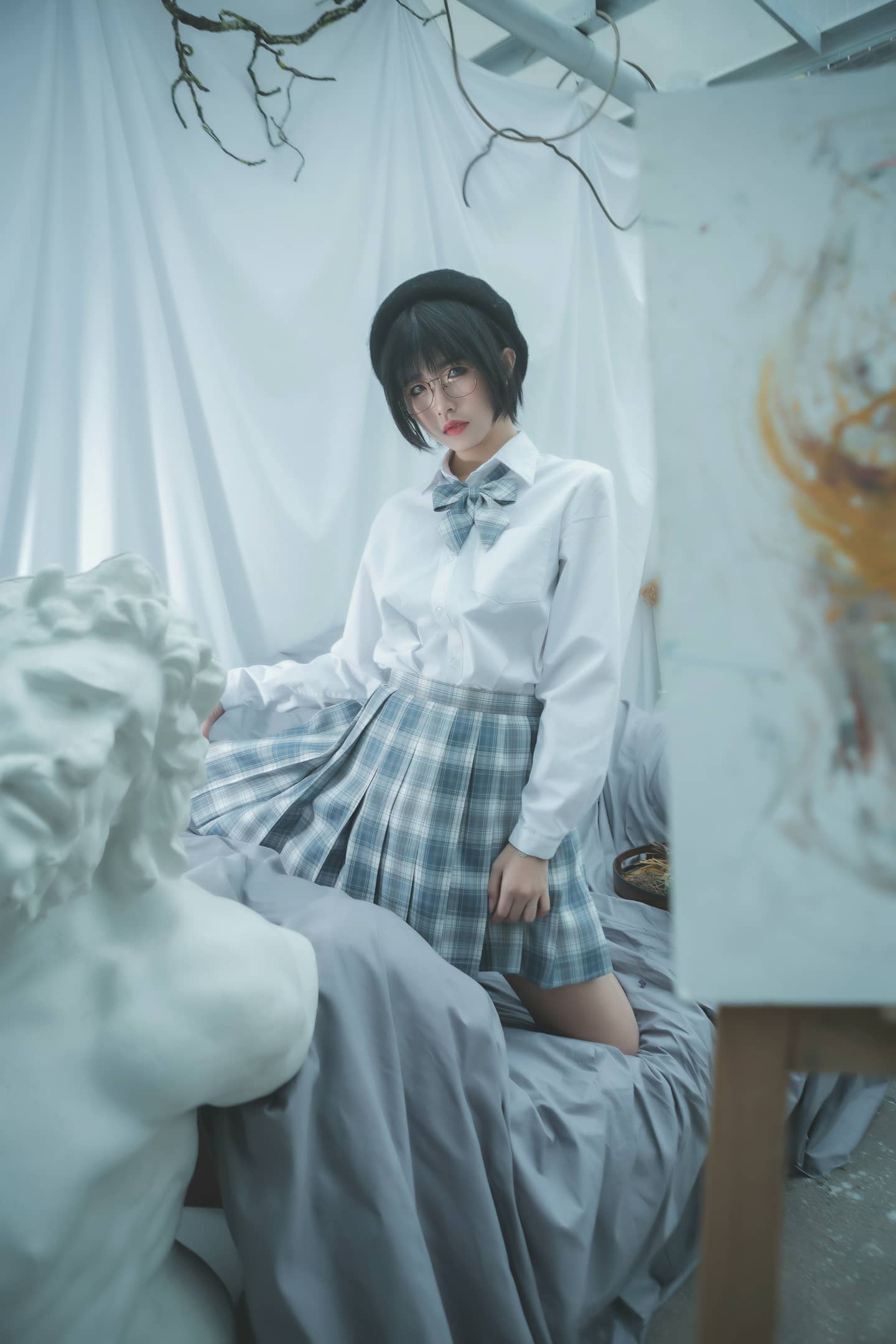 jk私影，旧时光是个美人-萌图百科