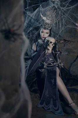 剑网三——五毒·秦风毒姐cosplay-萌图百科